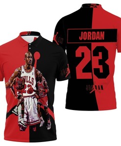 Michael Jordan Chigago Bulls 23 Legend Polo Shirt All Over Print Shirt 3d T-shirt