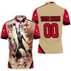 Michael Jordan Legend 23 Slam Dunk Personalized All Over Print Breathable Fabric Polo Shirt for Fans