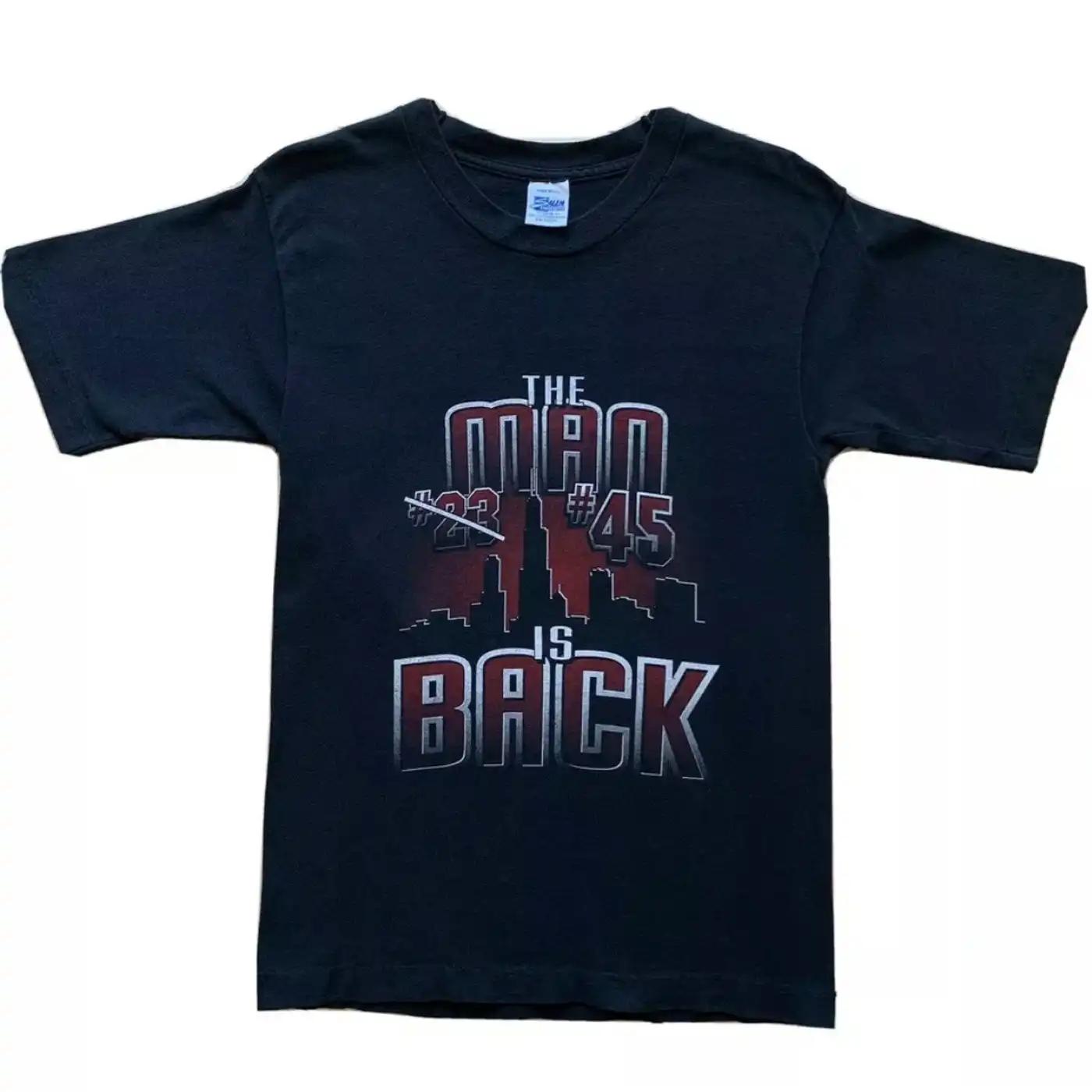 Michael Jordan Vintage Style Back Youth Chicago Bulls 90S T-Shirt, Hoodie, Sweatshirt Gift For Chicago Bulls Fans