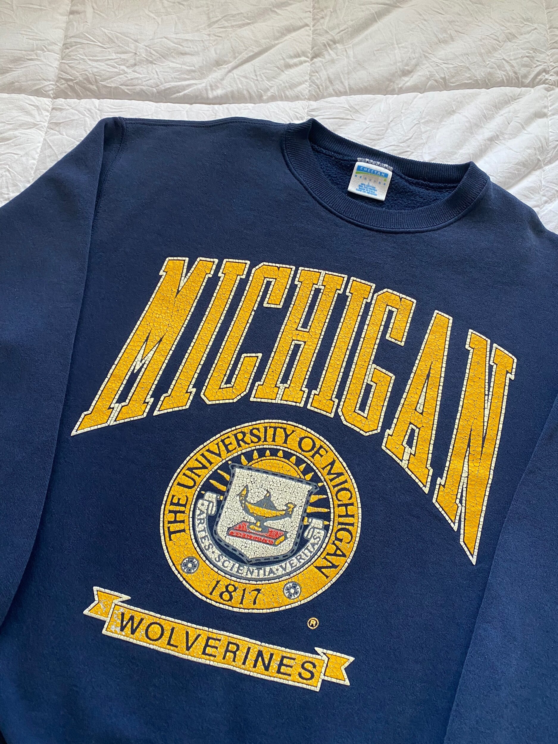 Michigan State Crew Neck Sweatshirt - Show Your Spartan Pride! - Image 2