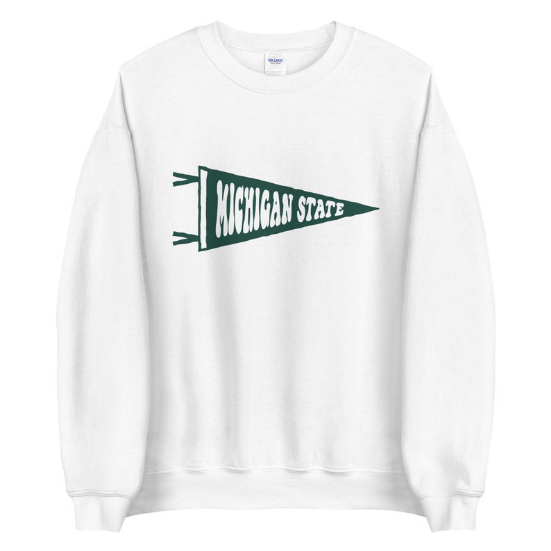 Michigan State Pennant Sweatshirt - Show Your Spartan Pride! - Image 2