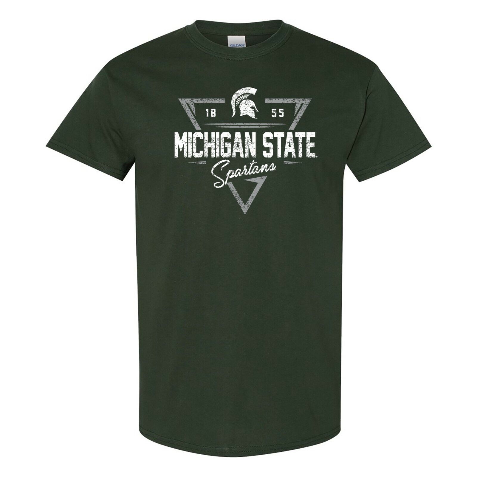 Michigan State Spartans Faded Retro Basketball Msu Spartans, Michigan State University Sweatshirt