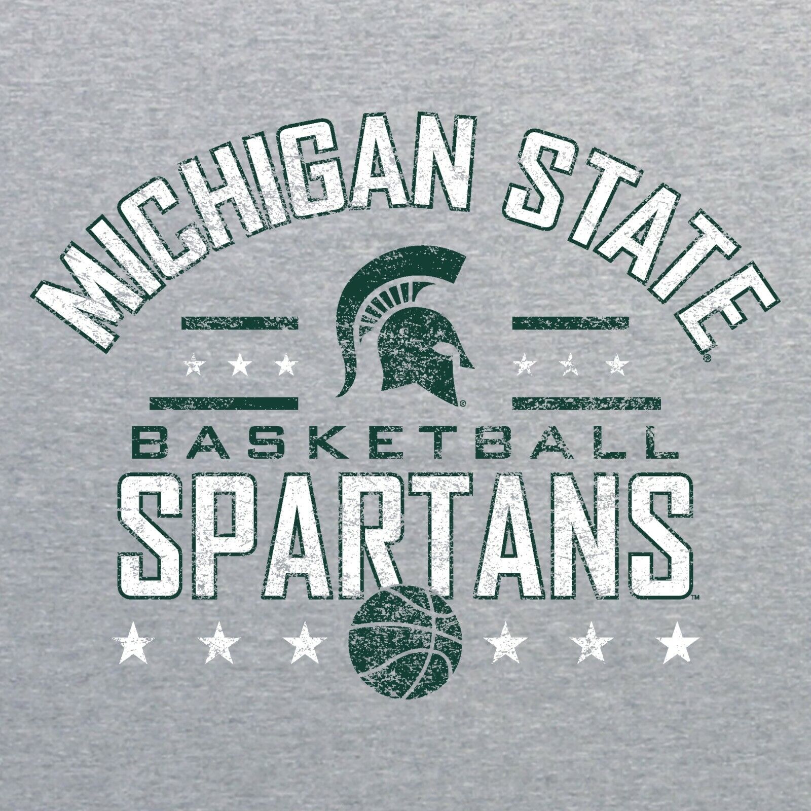 Michigan State Spartans Football Rush Msu Spartans, Michigan State University Sweatshirt - Image 2