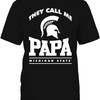 Michigan State Spartans Hoodie They Call Me Papa Perfect For Spartan Fans