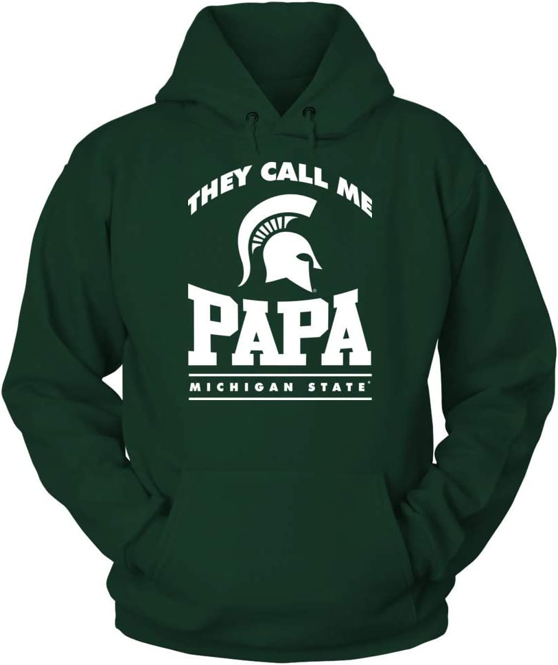 Michigan State Spartans Hoodie They Call Me Papa Perfect For Spartan Fans - Image 2