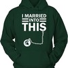 Michigan State Spartans Hoodie With I Married Into This Design, Perfect For Spartan Fans