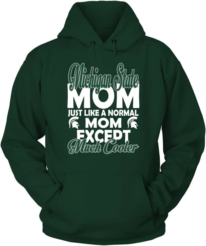 Michigan State Spartans Hoodie With Michigan State Mom Design, Perfect For Spartan Fans - Image 2