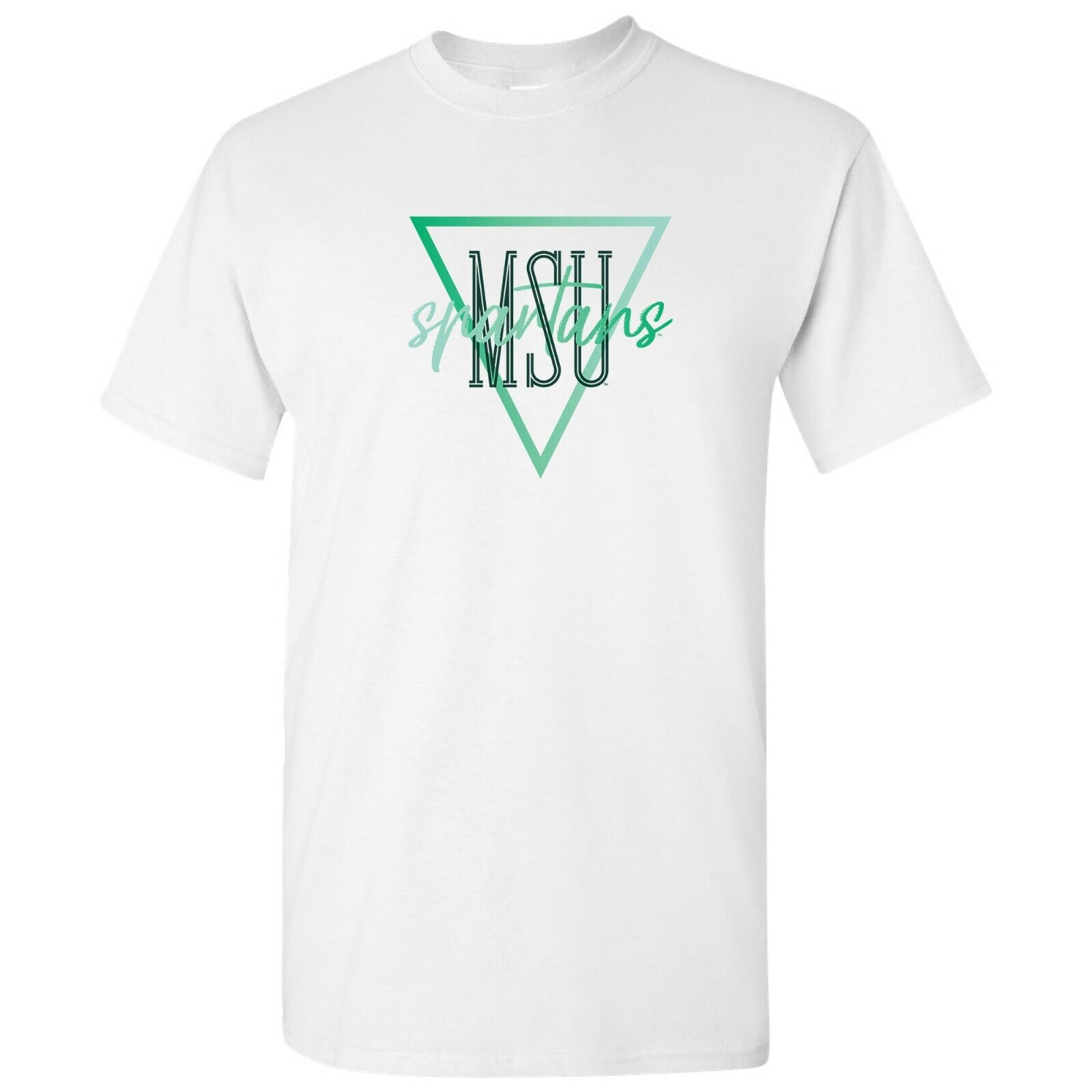 Michigan State Spartans Initial Arch Ncaa University Msu Spartans, Michigan State University Sweatshirt