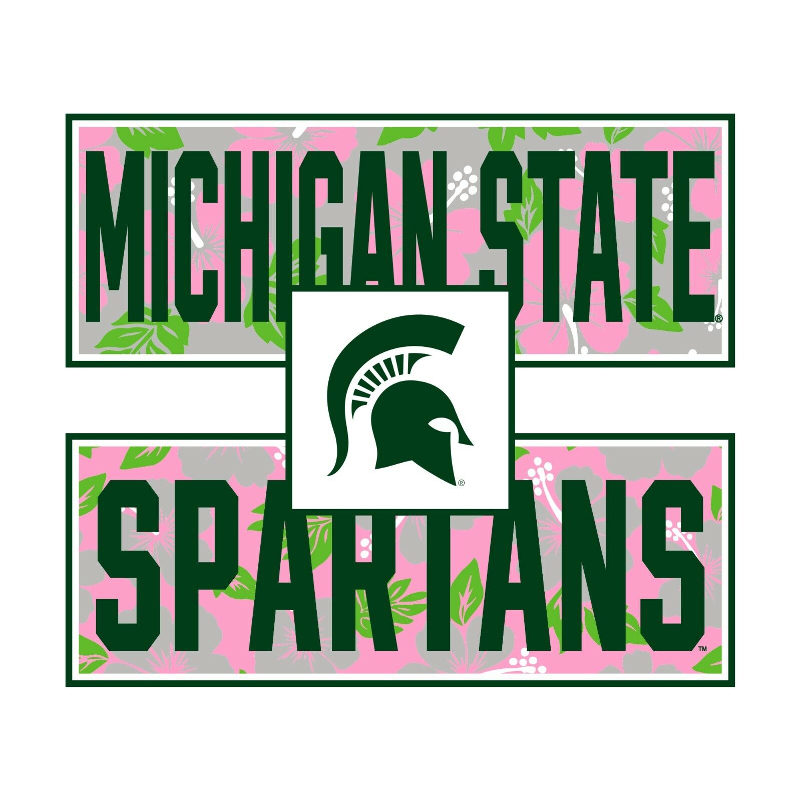 Michigan State Spartans Primary Msu Spartans, Michigan State University Sweatshirt - Image 2