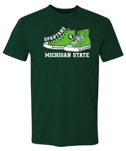 Michigan State Spartans Shadow Stretch Block Msu Spartans, Michigan State University Sweatshirt