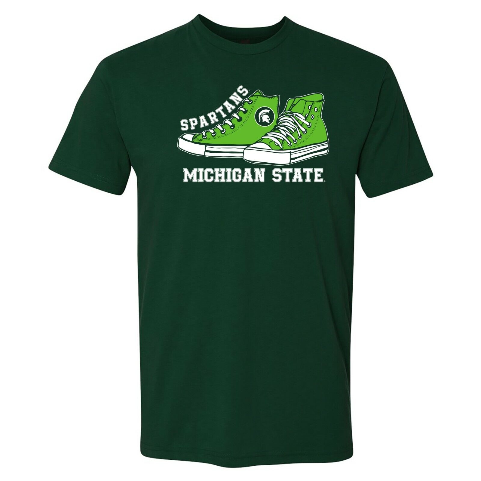 Michigan State Spartans Shadow Stretch Block Msu Spartans, Michigan State University Sweatshirt