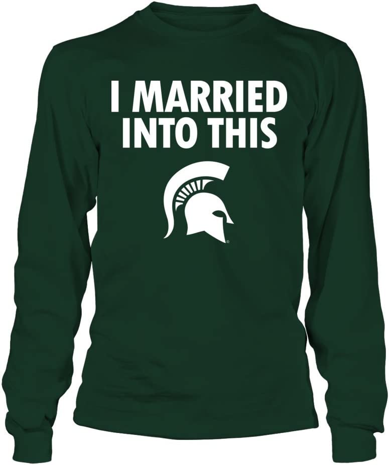 Michigan State Spartans Shirt Married Into This Perfect For Spartan Fans - Image 3