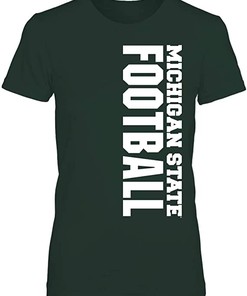 Michigan State Spartans Shirt With Michigan State Football Design, Perfect For Spartan Fans
