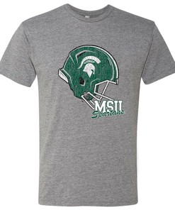 Michigan State Spartans Vintage Script Premium Msu Spartans, Michigan State University Sweatshirt