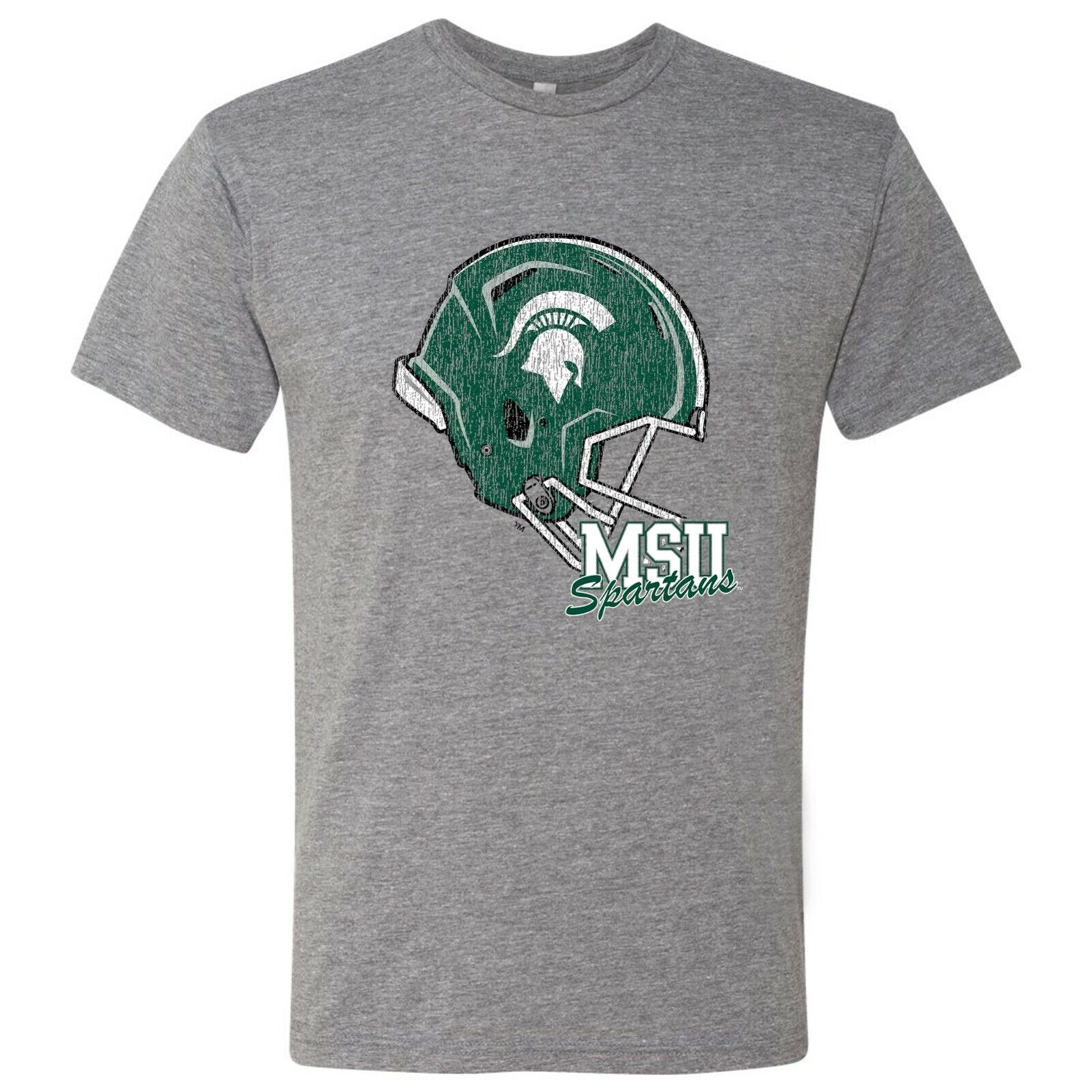 Michigan State Spartans Vintage Script Premium Msu Spartans, Michigan State University Sweatshirt