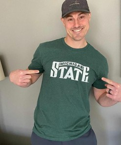 Michigan State University Spartans 2000 National Championship Basketball Jersey Shirt, Vintage Msu Apparel