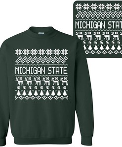 Michigan State University Spartans Football 125Th Season Msu Spartans, Michigan State University Sweatshirt