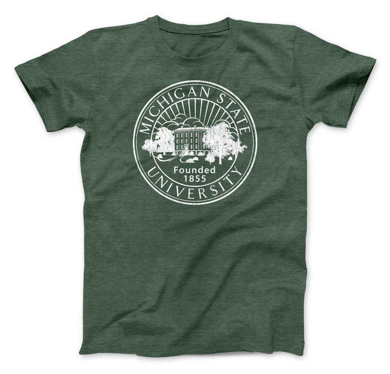 Michigan State University Spartans Official Seal Shirt, Msu Fan Apparel