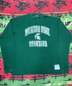 Michigan State University Thermal Apparel T-Shirt, Sweatshirt, Hoodie & More - Full Color Gift For Ncaa Fans