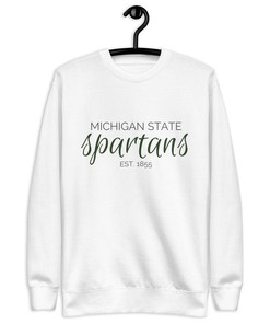 Michigan State Women'S Sweatshirt - Show Your Spartan Spirit!