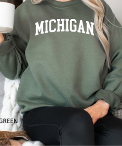 Michigan Sweatshirt Ideal Gift For Moms And Lovers Of Wolverines Football Michigan, Sweatshirt Gift, Football Mom Lover
