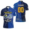 Michigan Wolverine on Saturdays and Detroit Lion on Sundays Fan Personalized Polo Shirt All Over Print Shirt 3d T-shirt