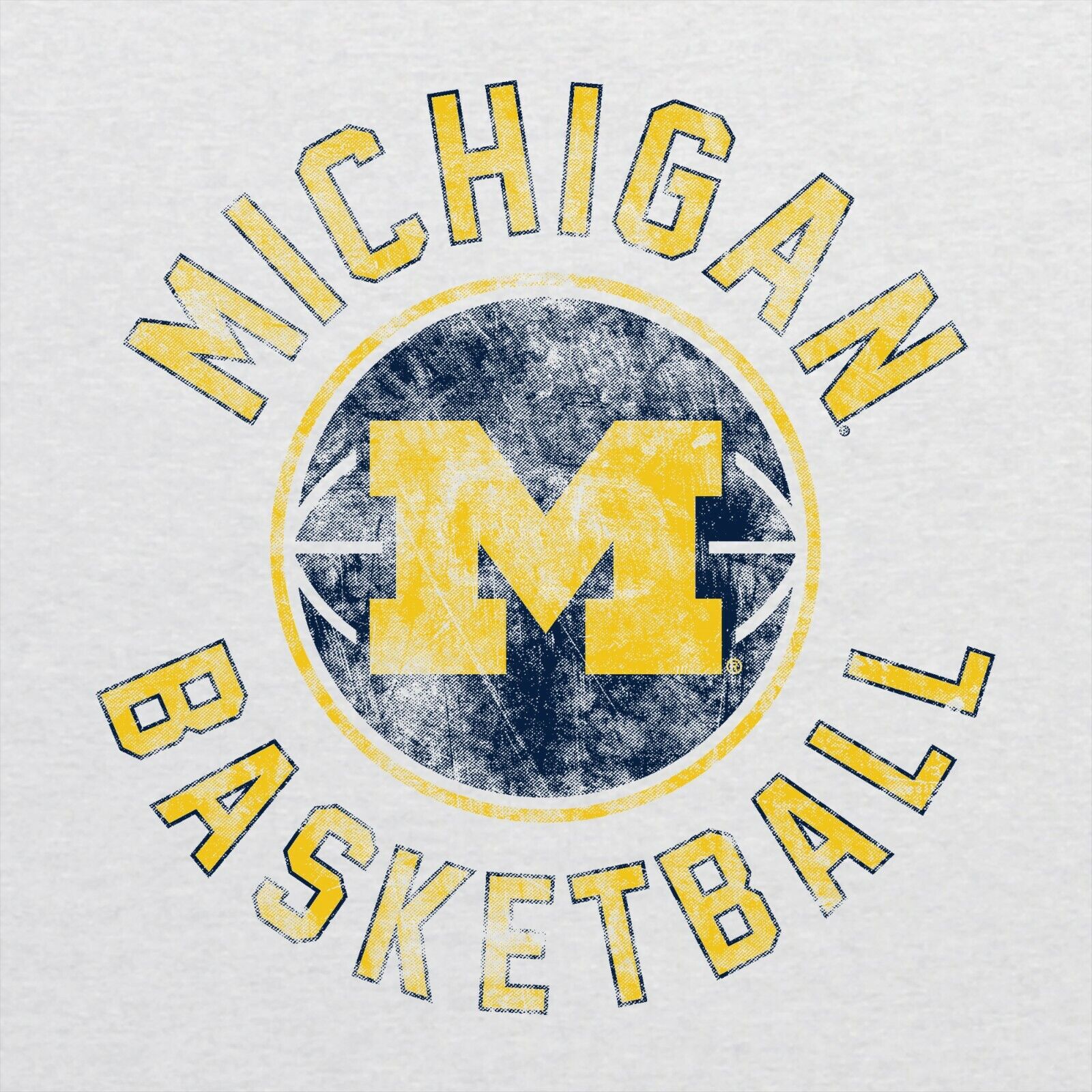 Michigan Wolverines Basketball Shadow Michigan Fan Crewneck Shirt, Sports Team - Image 2