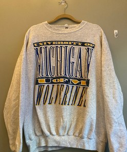 Michigan Wolverines Crewneck Sweatshirt - Show Your Michigan Spirit