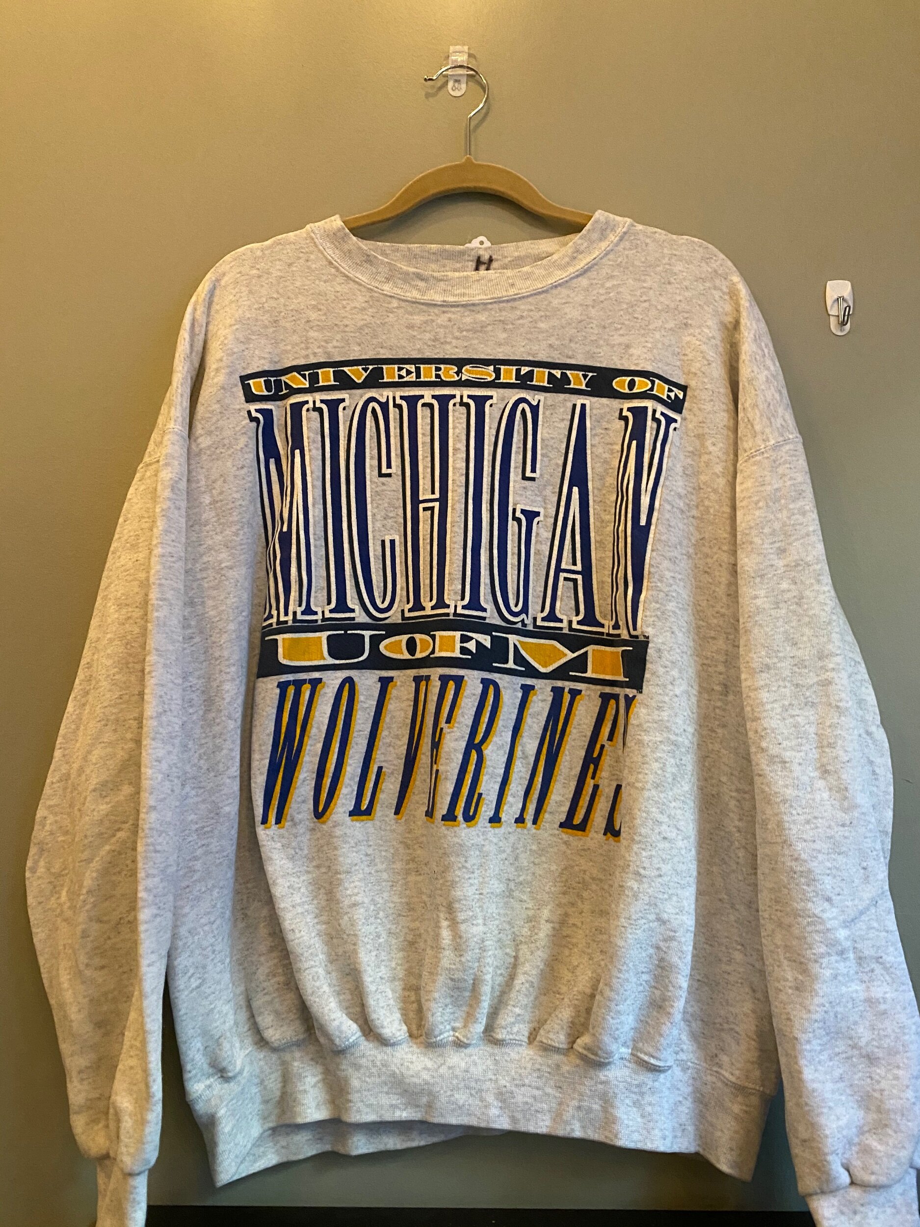Michigan Wolverines Crewneck Sweatshirt - Show Your Michigan Spirit