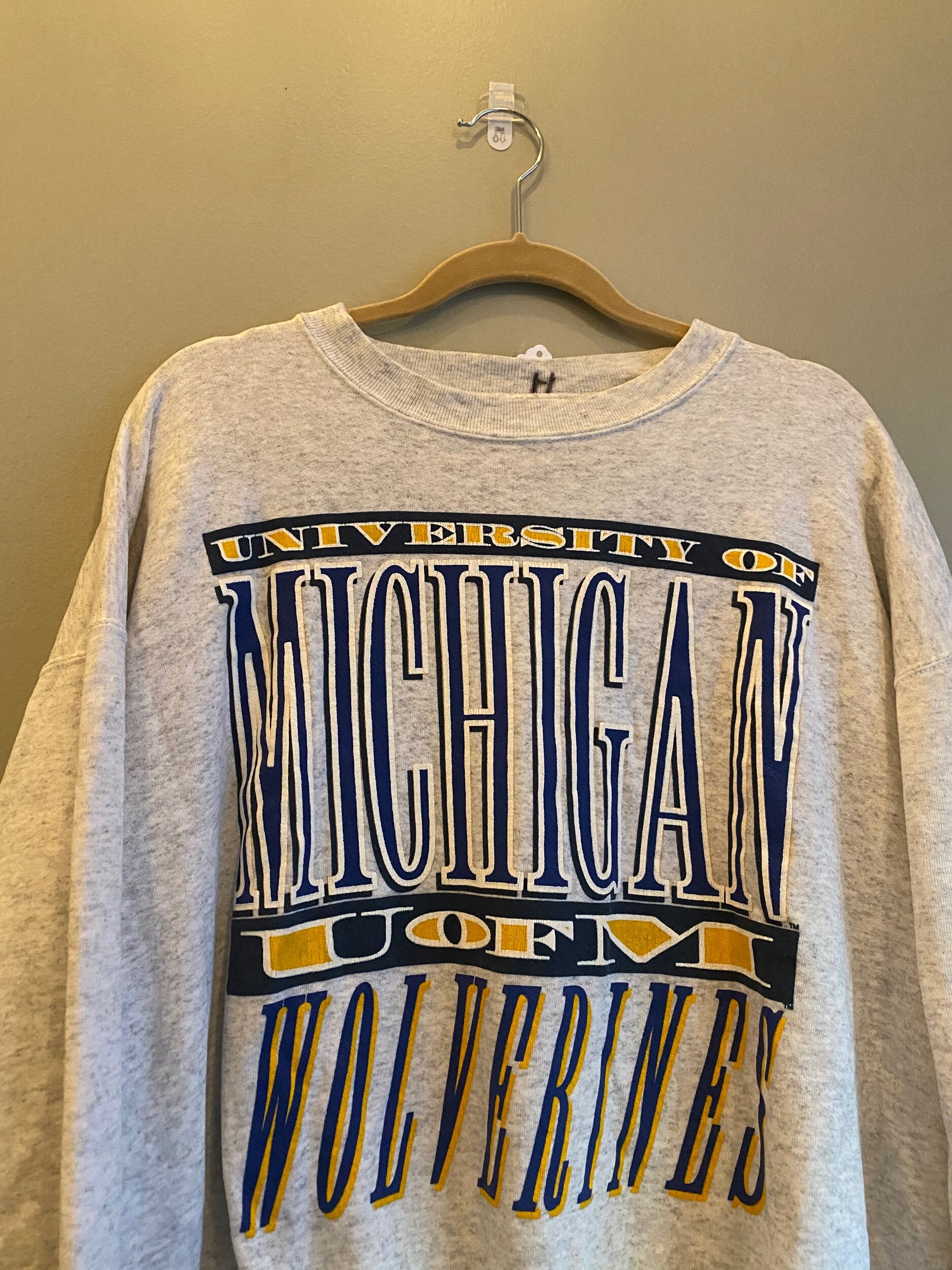 Michigan Wolverines Crewneck Sweatshirt - Show Your Michigan Spirit - Image 2
