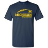 Michigan Wolverines Initial Arch Ncaa University Michigan Fan Crewneck Shirt, Sports Team