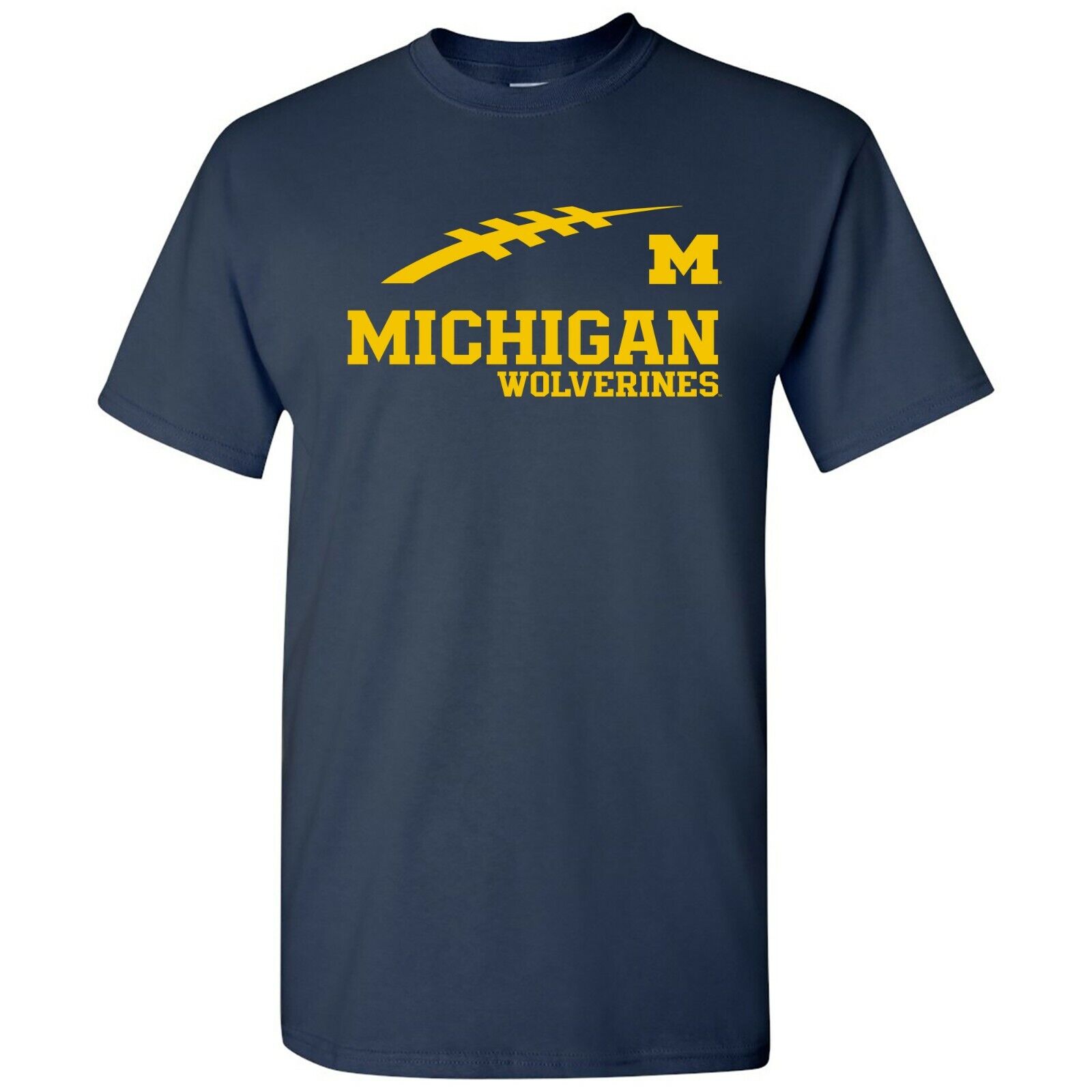Michigan Wolverines Initial Arch Ncaa University Michigan Fan Crewneck Shirt, Sports Team