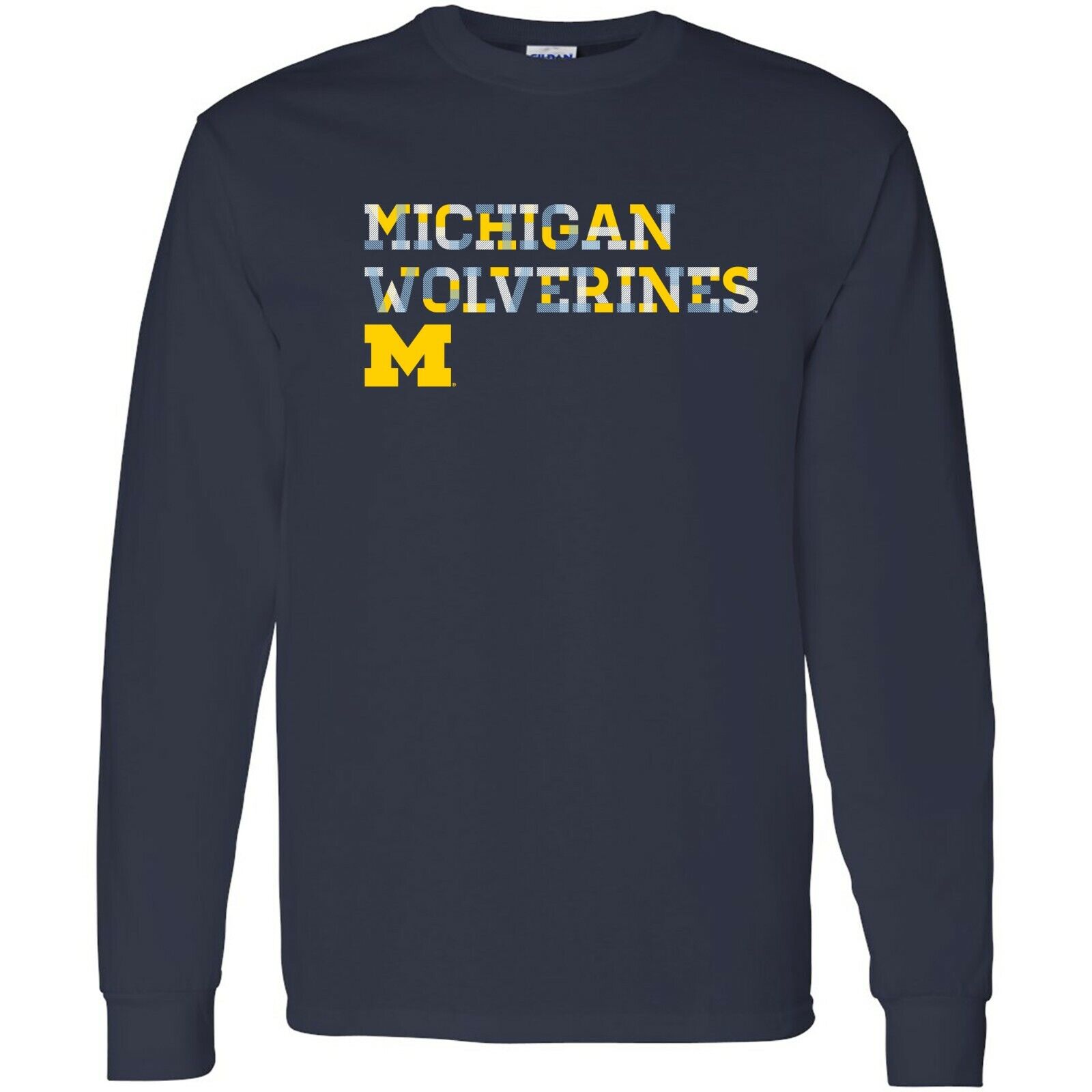 Michigan Wolverines Sunshine Script Canvas Triblend Michigan Fan Crewneck Shirt, Sports Team