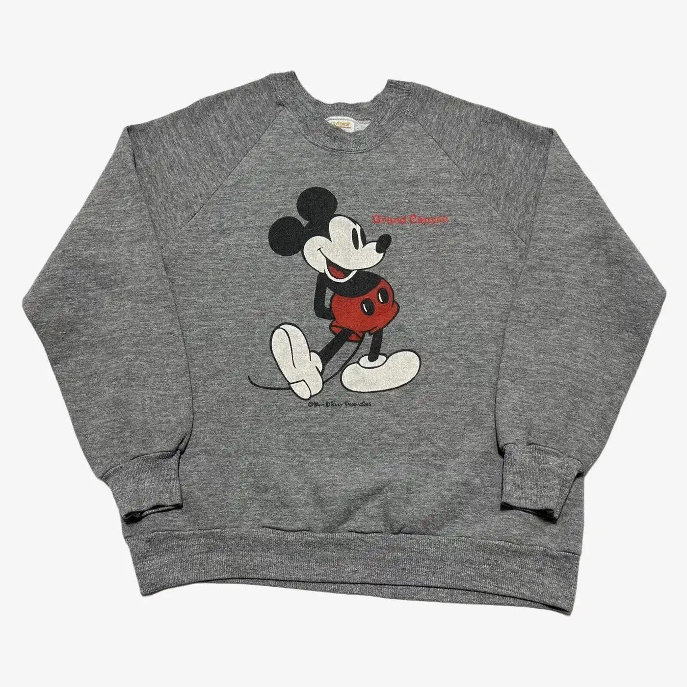 Mickey Mouse Grand Canyon Vintage 80S Raglan Tri-Blend T-Shirt, Sweatshirt, And Pullover Hoodie