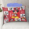Mickey Mouse Quilt Pillow Case Set, Perfect for Your Baby's Mickey-Themed Nursery