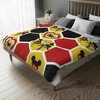 Mickey and Minnie Mouse Velveteen Minky Disney Blanket, Perfect for Kids and Adults