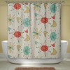 Mid Century Modern Atomic Decor Shower Curtain - Perfect for Your Modern Bathroom Decor