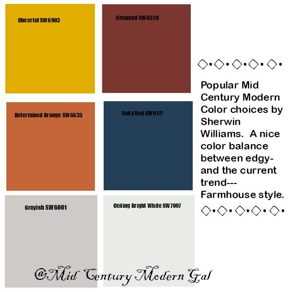 Mid Century Modern Flower Shower Curtain in Different Colors - Image 2