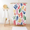 Mid-Century Disney Boho Abstract Patterns Shower Curtain, Matisse Trend, Eco-Friendly Waterproof Decor