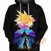 Midnight Sora Kingdom Hearts All Over Print Hoodie 3D