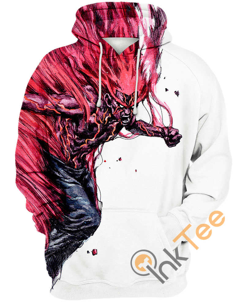 Might Guy Naruto All Over Print Zip Up Hoodie Men