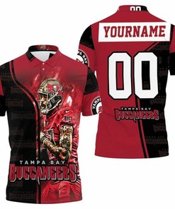 Mike Evans 13 Tampa Bay Buccaneers NFC South Champions Division Super Bowl 2021 Personalized 3D Print Polo Shirt