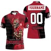 Mike Evans 13 Tampa Bay Buccaneers NFC South Champions Division Super Bowl 2021 Polo Shirt Print Shirt 3d T-shirt