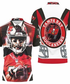 Mike Evans #13 Tampa Bay Buccaneers NFC South Division Champions Super Bowl 2021 3D All Over Print Polo Shirt