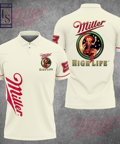 Miller High Life Drinking Polo Shirt - A Must-Have Shirt for Beer Lovers Who Love to Look Great