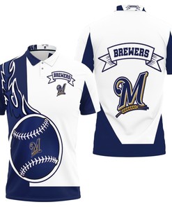 Milwaukee Brewers 3d Polo Shirt All Over Print Shirt 3d T-shirt