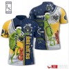 Milwaukee Brewers Grinch Steals Christmas with 3D Polo Shirt Blender
