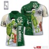 Milwaukee Bucks Grinch Steals Christmas with Polo Collar Polo Shirt