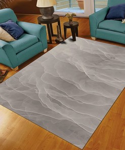 Minimalist Modern Style Area Rug with Customizable Art Deco Design for Home