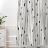 Minimalist Shower Curtain | Beige Bathroom Decor | Modern Bathroom Curtains | Luxury Shower Curtains